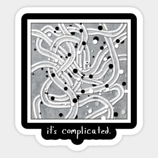 It's Complicated Sticker